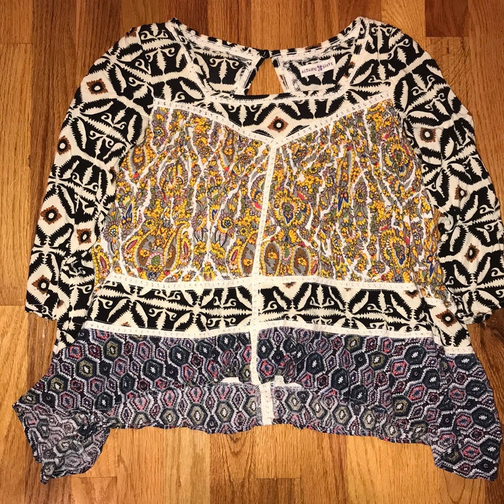 Patterned Top
